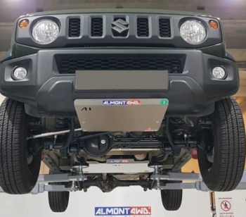 Protección frontal radiadores y dirección 6mm Suzuzki Jimny JB70 2018 en adelante